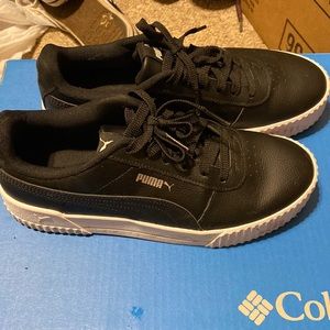Puma carina black leather
